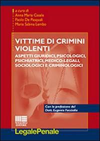 Vittime di crimini violenti - copertina