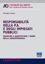 Responsabilità della p. a. e degli impiegati pubblici. Risarcire e quantificare i danni nella giurisprudenza