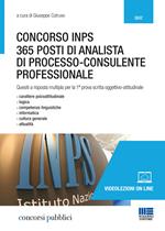 Concorso INPS. 365 posti di analista di processo-consulente professionale. Quesiti a risposta multipla per la 1ª prova scritta oggettivo-attitudinale