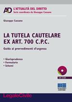 La tutelare cautelare ex art. 700 c.p.c. Guida ai provvedimenti d'urgenza