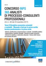 Concorso INPS 365 analisti di processo-consulenti professionali. Manuale e test per la prova scritta tecnico-professionale e la prova orale. Vol. 2: Discipline economico-aziendali e contabili.