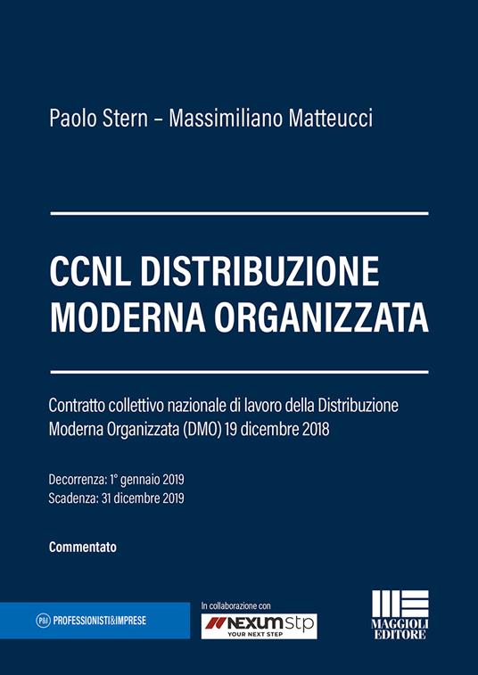 CCNL Distribuzione Moderna Organizzata - Pierpaolo Masciocchi - copertina