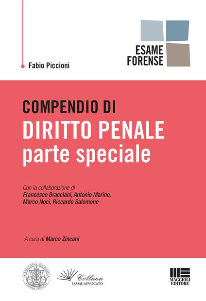 Compendio di diritto penale. Parte speciale - Fabio Piccioni - copertina