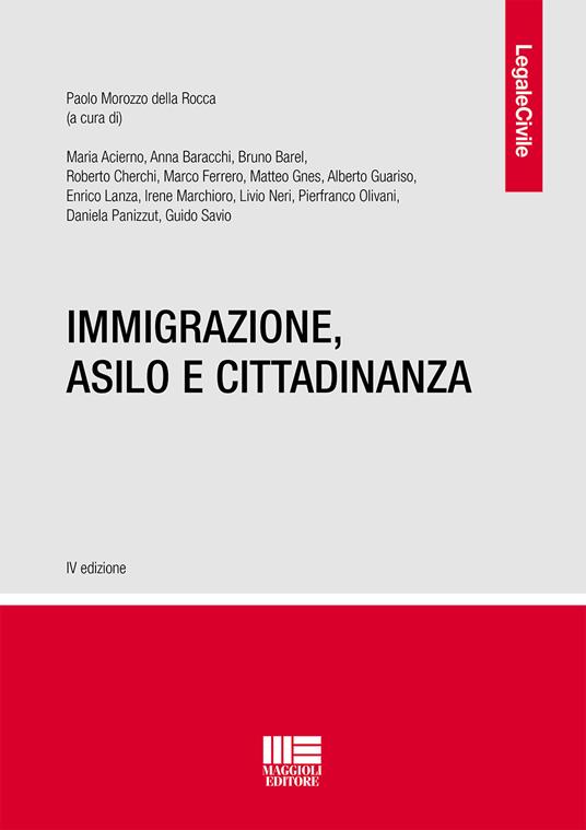 Immigrazione, asilo e cittadinanza - copertina