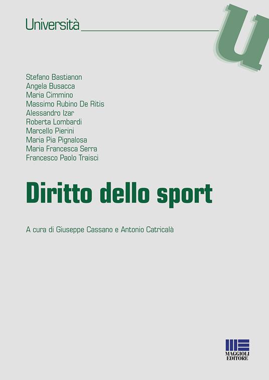 Diritto dello sport - copertina