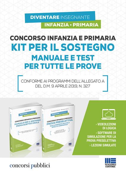 Concorso infanzia e primaria. Manuale per la prova scritta e orale - Pietro  Boccia - Libro - Maggioli Editore - Diventare insegnante