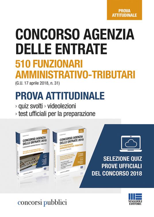 Concorso Agenzia delle entrate 2018. Funzionari amministrativo-tributari - Giuseppe Cotruvo - copertina