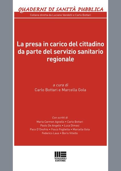 La presa in carico del cittadino da parte del servizio sanitario regionale - copertina