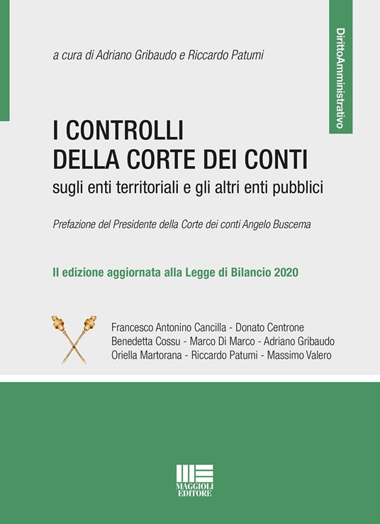 I controlli della Corte dei Conti sugli enti territoriali e gli altri enti pubblici - copertina