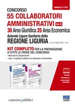 Concorso 55 collaboratori amministrativi (Cat. D). 30 Area Giuridica 25 Area Economica. Azienda Ligure Sanitaria della Regione Liguria (G.U. 24 aprile 2020, n. 33)