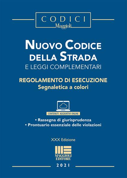 Nuovo codice della strada e leggi complementari - copertina