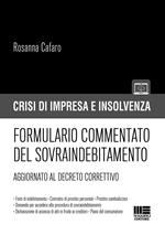 Formulario commentato del sovraindebitamento