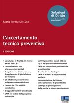 L' accertamento tecnico preventivo