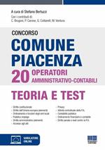 Concorso comune Piacenza 20 operatori amministrativo-contabili. Con software di simulazione
