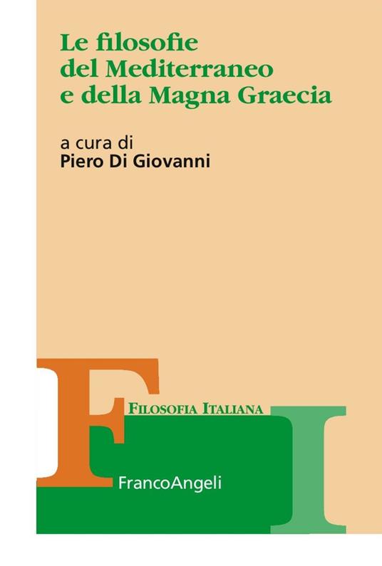 Le filosofie del Mediterraneo e della Magna Graecia - copertina