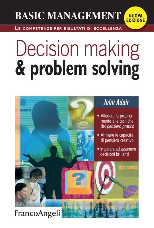 Decision making & problem solving - John Adair - copertina