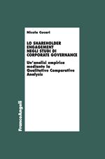 Lo shareholder engagement negli studi di corporate governance. Un'analisi empirica mediante la Qualitative Comparative Analysis