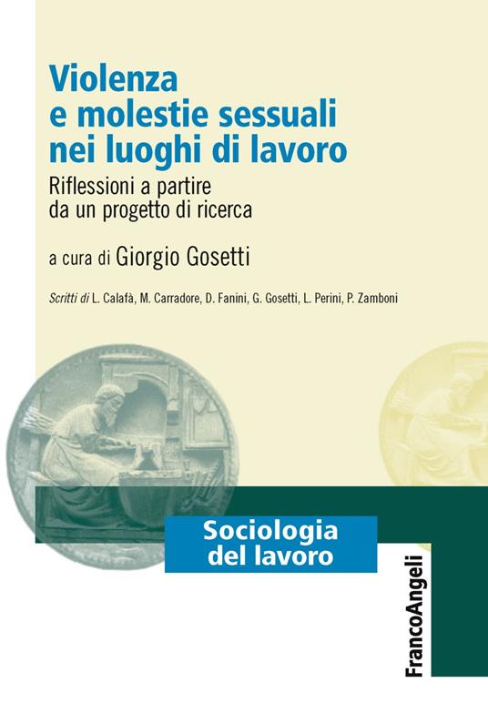 Violenza e molestie sessuali nei luoghi di lavoro. Riflessioni a partire da un progetto di ricerca - copertina