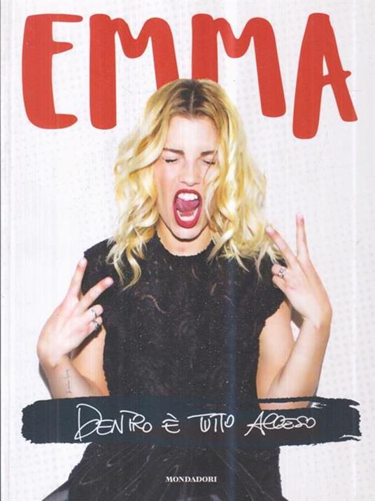 Dentro è tutto acceso - Emma Marrone - copertina