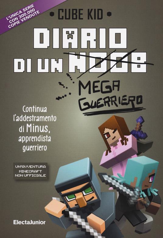 Diario di un mega guerriero - Cube Kid - copertina