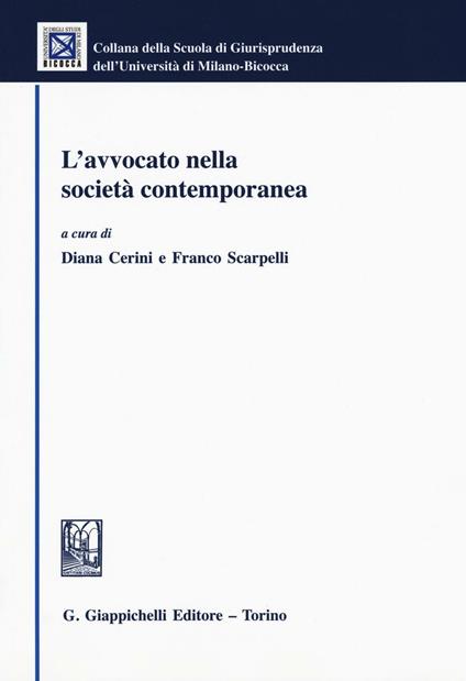 L' avvocato nella società contemporanea - copertina