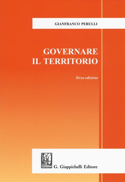 Governare il territorio - Gianfranco Perulli - copertina