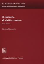 Il contratto di diritto europeo