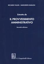 Estratto da «Il provvedimento amministrativo»