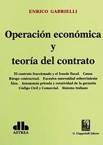 Operación económica y teoría del contrato