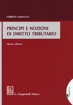 Principi e nozioni di diritto tributario