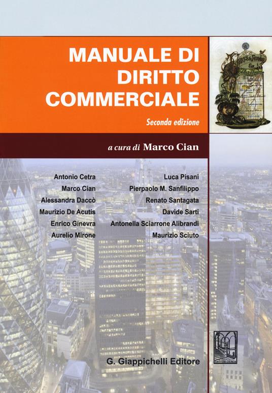 Manuale di Diritto Commerciale