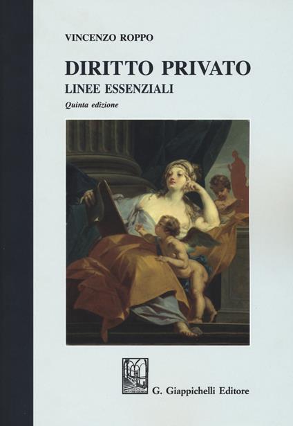 Diritto privato. Linee essenziali - Vincenzo Roppo - copertina