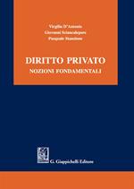 Diritto privato. Nozioni fondamentali