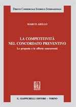 La competitività nel concordato preventivo