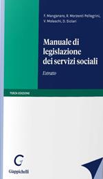 Manuale di legislazione dei servizi sociali. Estratto