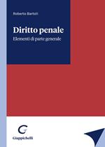 Diritto penale. Elementi di parte generale