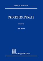 Procedura penale. Vol. 1