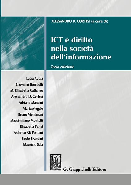 ICT e diritto nella società dell'informazione - copertina