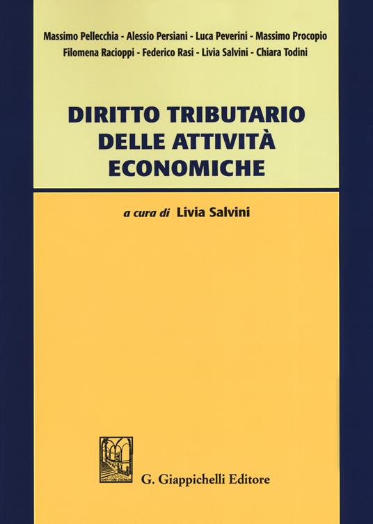 Diritto tributario delle attività economiche - Livia Salvini - copertina