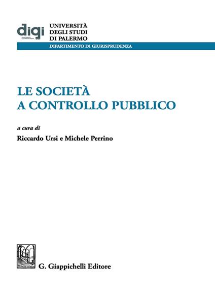 Le società a controllo pubblico - copertina