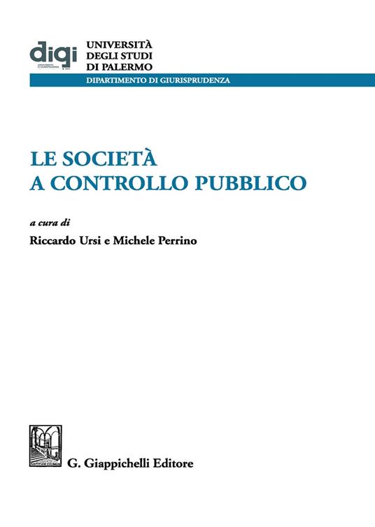 Le società a controllo pubblico - copertina