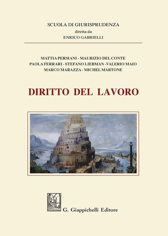 Diritto del lavoro - copertina