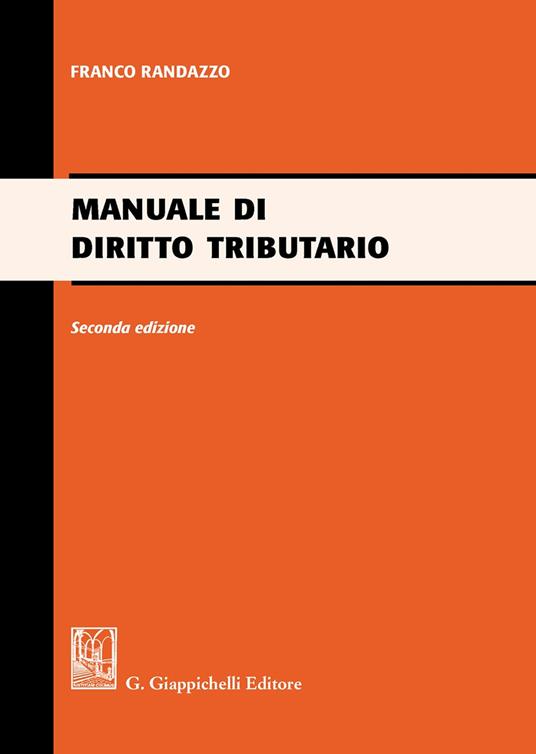 Manuale di diritto tributario - Francesco Randazzo - copertina