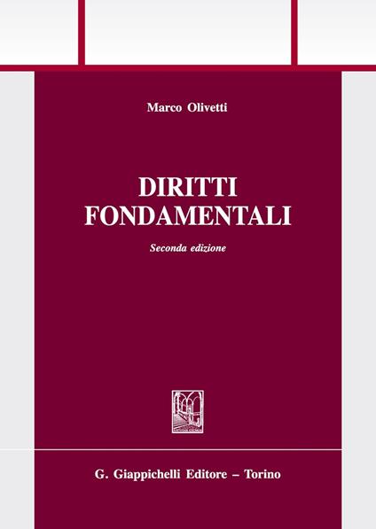 Diritti fondamentali - Marco Olivetti - copertina