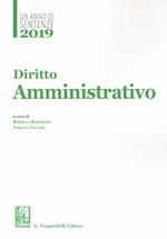 2019. Un anno di sentenze. Diritto amministrativo