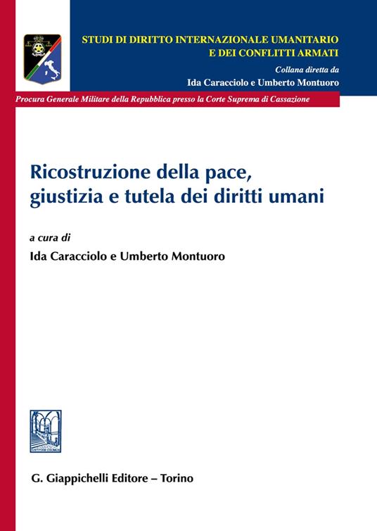 Ricostruzione della pace, giustizia e tutela dei diritti umani - copertina