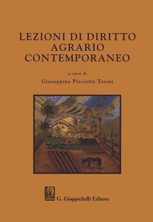 Lezioni di diritto agrario contemporaneo - copertina