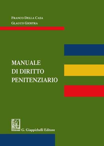 Manuale di diritto penitenziario - copertina