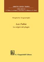 Lex Fabia. Le origini del plagio