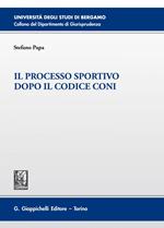 Il processo sportivo dopo il codice Coni